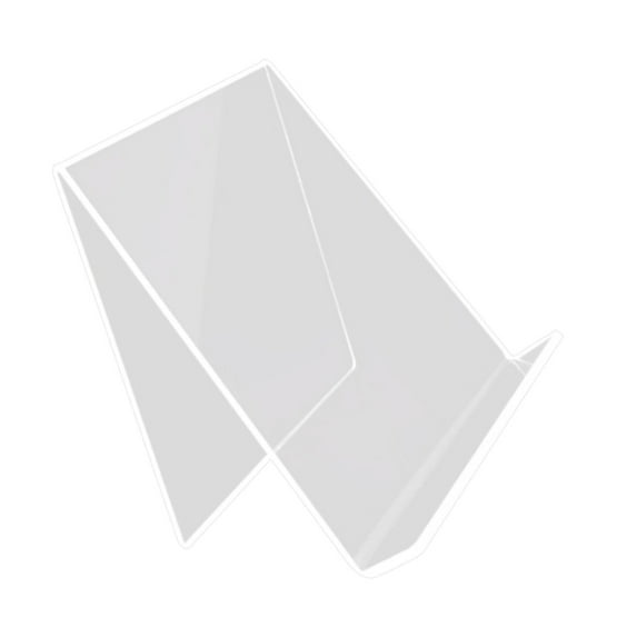 Clear Book Holders Magazine Stand Acrylic Books Stand Cookbooks Stand Recipe Holders for Magazine Brochures Menu Card