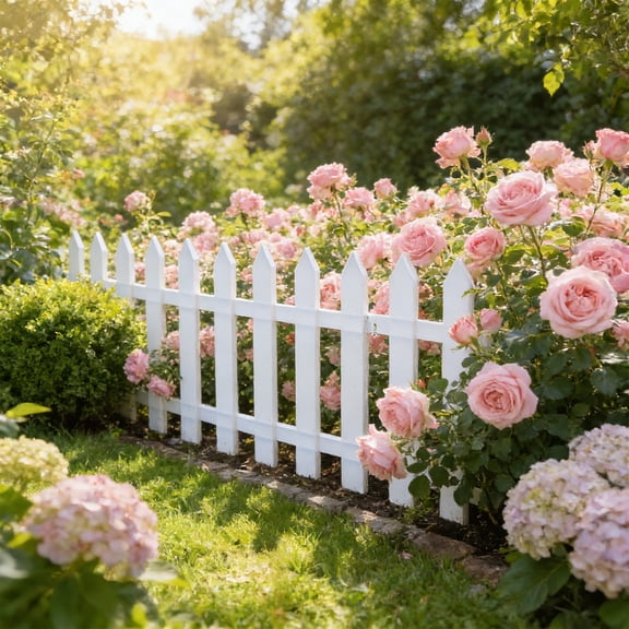 Clear Boundary Flower Bed Edging Featuring Plastic Construction, Mini Yard Fence And Decorative Protective Guard For Landscapers