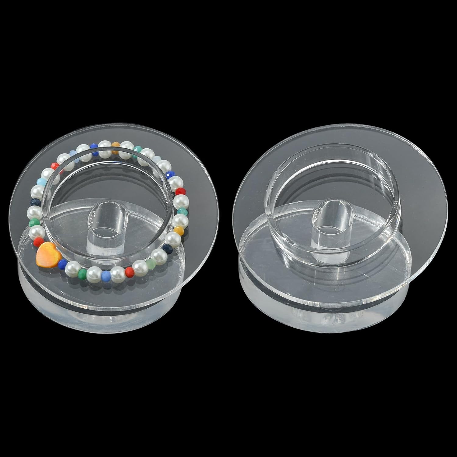 Clear Bracelets Display Racks Jewelry Display Holder Bangles Set ...