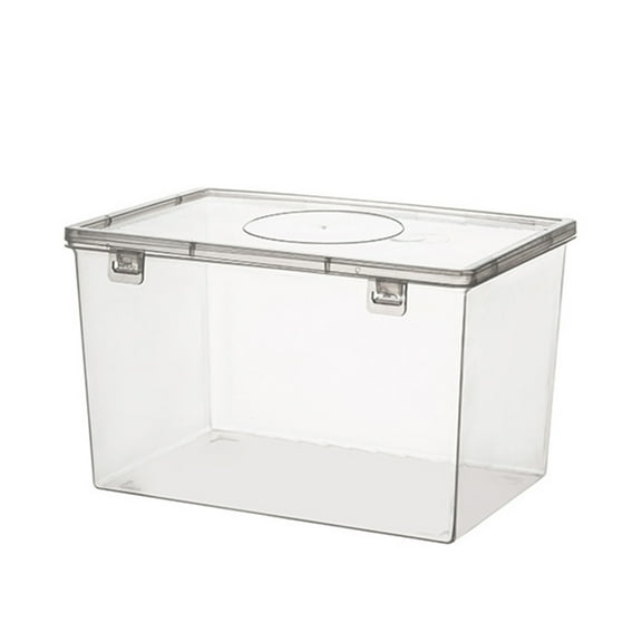 Clear Bread Storage Box, Plastic Bread Container, Boxes for Bean, Powder, Cereal, Kitchen Storage Tool