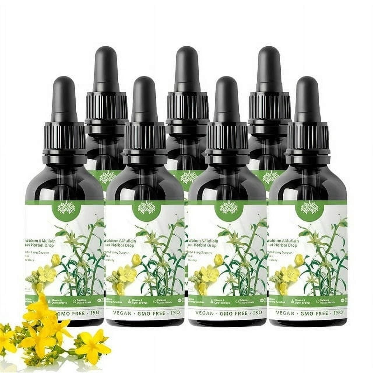 Clear Breath Dendrobium & Mullein Extract Herbal Drops,Herbal Lung