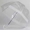 thumbnail image 1 of Clear Bubble Umbrella, White Trim, 1 of 1