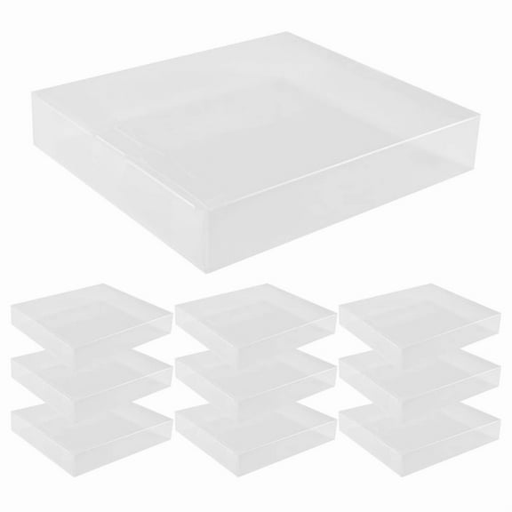 Clear CD Display Box Single Music CD Card Storage Protective Case Album Dust Cover A