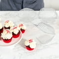 thumbnail image 1 of Soimiss Clear Pet Cake Boxes for Storage - Transparent Cupcake Holder with Snap Closure 100Pcs, 1 of 11