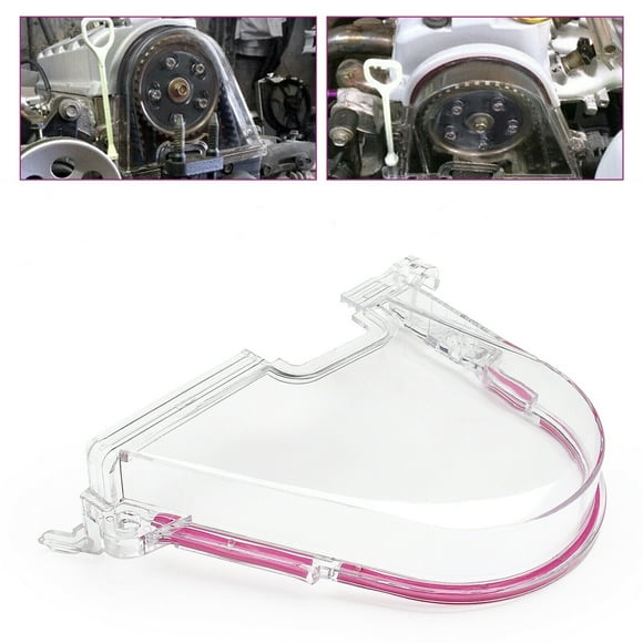 Clear Cam Gear Timing Belt Cover Turbo Cam Pulley for Honda Civic 96-00 D15 D16