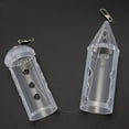 Clear Cap Swim Feeders for Maggot Carp Match Fishing Tackle Maggot