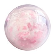 Clear Capsule Pearl Slime Squishies, Transparent Bubble Sensory Squeeze Fidget Stuff, Soft Handmade Stress Ball for Adults, Tactile Fidget for Desk, Party Favor and Gift Giving
