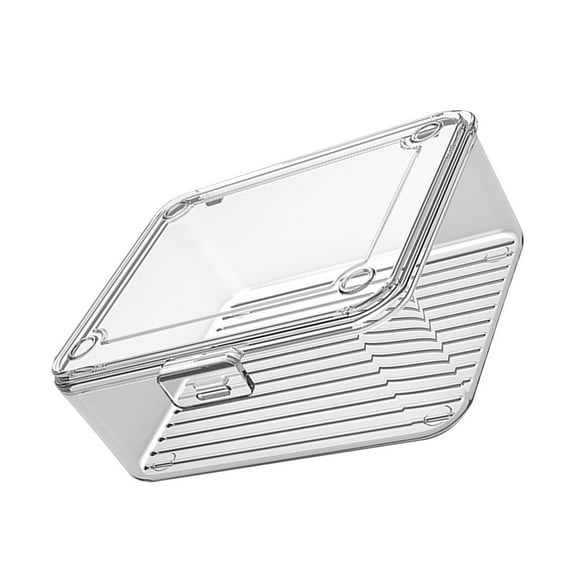 Clear Card Case Playings Cards Box Card Holder Organiser for Game Cards Clear Card Protectors for Storing Cards