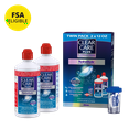 thumbnail image 1 of Clear Care Plus Contact Lens Cleaning Liquid Solution for Daily Use, Two 12 oz per Pack, 1 of 9