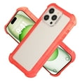 thumbnail image 1 of Clear Case for Apple iPhone 14 Pro Max, Hybrid TPU PC Transparent Back Cover Anti-Yellow Bumpr Shockproof Anti-Scratch Slim Fit [No Screen Protector] Rugged Case for iPhone 14 Pro Max, Tangerine, 1 of 8