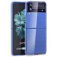 thumbnail image 1 of Clear Case for Galaxy Z Flip3, Nakedcellphone [See-Thru Transparent] Slim Semi-Flexible TPU Shell Protector Cover for Samsung Galaxy Z Flip 3 5G (SM-F711, 2021), 1 of 10