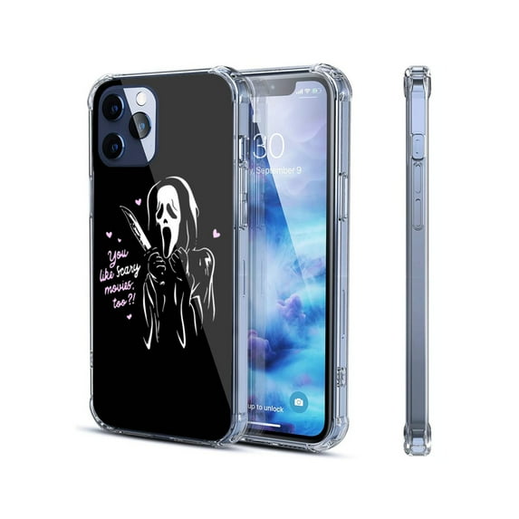 Clear Case Ghostface You Like Movie Compatible with iPhone 15 Pro Max Case Cover