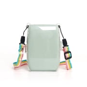 Clear Case for Instax Mini Link 3, Protective Sleeve with Easy Carry Shoulder Strap, Dustproof Anti-Scratch Crystal Transparent Hard Shell PC Cover for Mini Link 3 Smartphone Printer