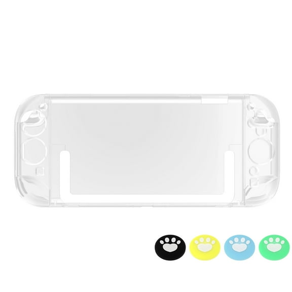 Clear Case for Nintendo Switch 2 Case,2025 Transparent Shockproof Non-Slip Soft TPU Silicone Crystal Protective Switch2 Controller Skin for SW2 Protector Cover Accessories