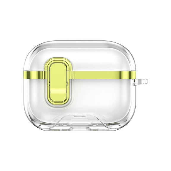 Clear Case for Airpods Pro 3, Soft Silicone Protective Cover with Secure Lock