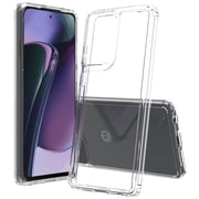 Clear Case for Motorola Moto G Stylus 5G 2024, Aquaflex Semi-Flexible TPU [Shock Absorbing] Transparent Phone Cover