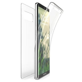 Clear Case for Note 8, 360-Degree Wrap [Full-Body Protection] Transparent TPU Slim Cover [Built-In Screen Guard] for Samsung Galaxy Note 8, SM-N950