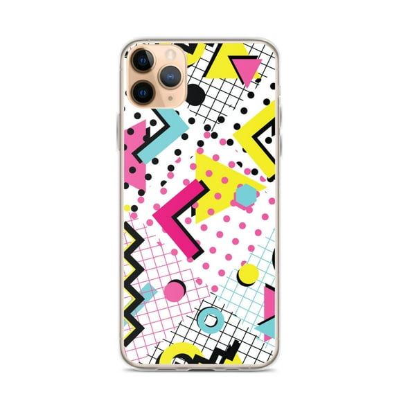 Clear Case for iPhone® 90's Retro Style Phone Cover Vintage Gift (iPhone 11 Pro Max)