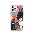 thumbnail image 1 of Clear Case for iPhone® Cat Phone Cover Gift Cats (iPhone 12 Pro), 1 of 2