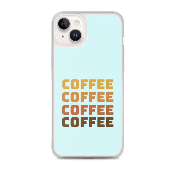 Clear Case for iPhone® Coffee Phone Cover Gift (iPhone 14 Plus)