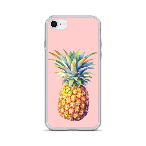 Clear Case for iPhone® Pink Pineapple Phone Cover Gift (iPhone SE)