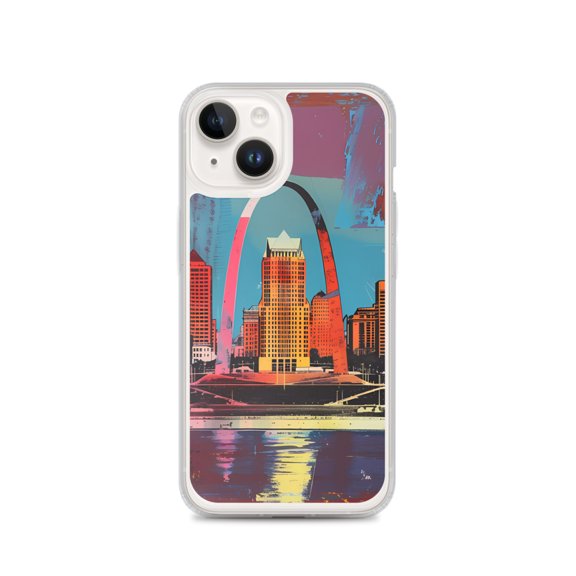 Clear Case for iPhone® St. Louis MO Phone Cover Gift (iPhone 14)