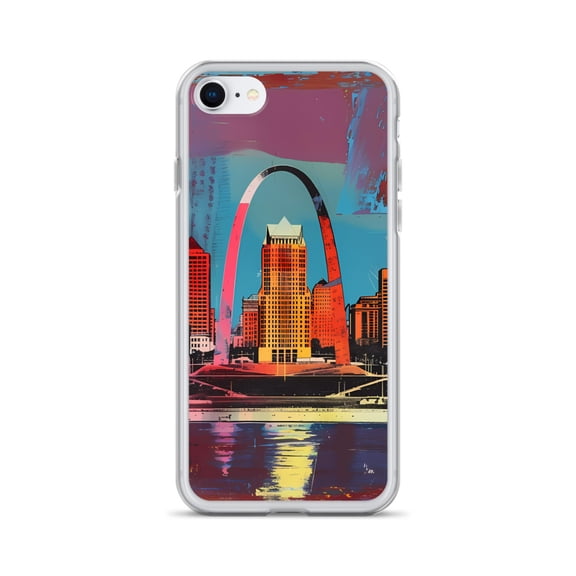 Clear Case for iPhone® St. Louis MO Phone Cover Gift (iPhone SE)