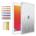 thumbnail image 1 of Clear Case for iPad 10.2" 2021/2020/2019, Luxury Slim Fit TPU Back Protective Shock-Absorption Corner Protection Lightweight Soft Cover for iPad 7th/8th/9th Generation, Clear, 1 of 6