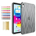 thumbnail image 1 of Clear Case for iPad mini 6th Gen 8.3" 2021/iPad mini 7th Gen (A17 Pro) 2024 8.3", Luxury Slim Fit TPU Back Protective Shock-Absorption Corner Protection Lightweight Soft Cover, Black, 1 of 6
