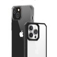 thumbnail image 1 of Clear Case for iPhone 14 Pro Max Slim Transparent Case, Soft Matte TPU + Rugged PC Shockproof Anti-Scratches Non-Yellowing Cover for iPhone 14 Pro Max, Black, 1 of 7