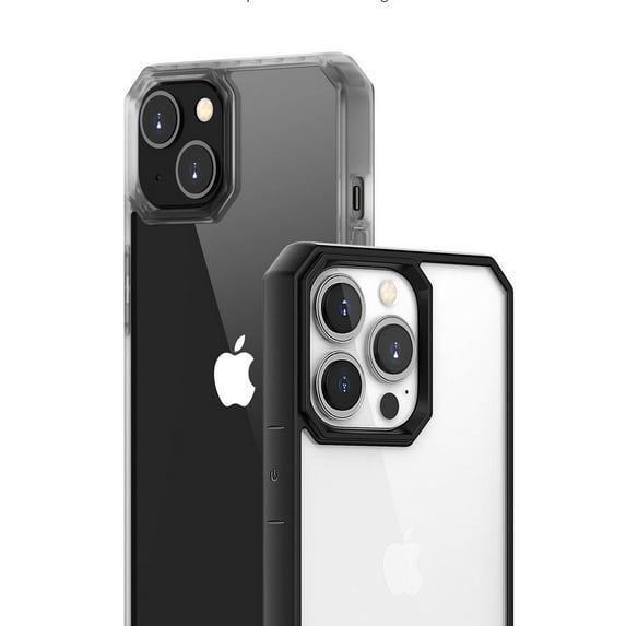 Clear Case for iPhone 14 Pro Max Slim Transparent Case, Soft Matte TPU + Rugged PC Shockproof Anti-Scratches Non-Yellowing Cover for iPhone 14 Pro Max, Clear