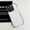 thumbnail image 1 of Clear Case for iPhone 14 Pro, Rugged Hybrid Transparent Non-Yellowing Phone Cover, Full Body Camera Protection Shockproof Scratch Resistant Lightweight Slim Case for iPhone 14 Pro, Darkpurple, 1 of 8