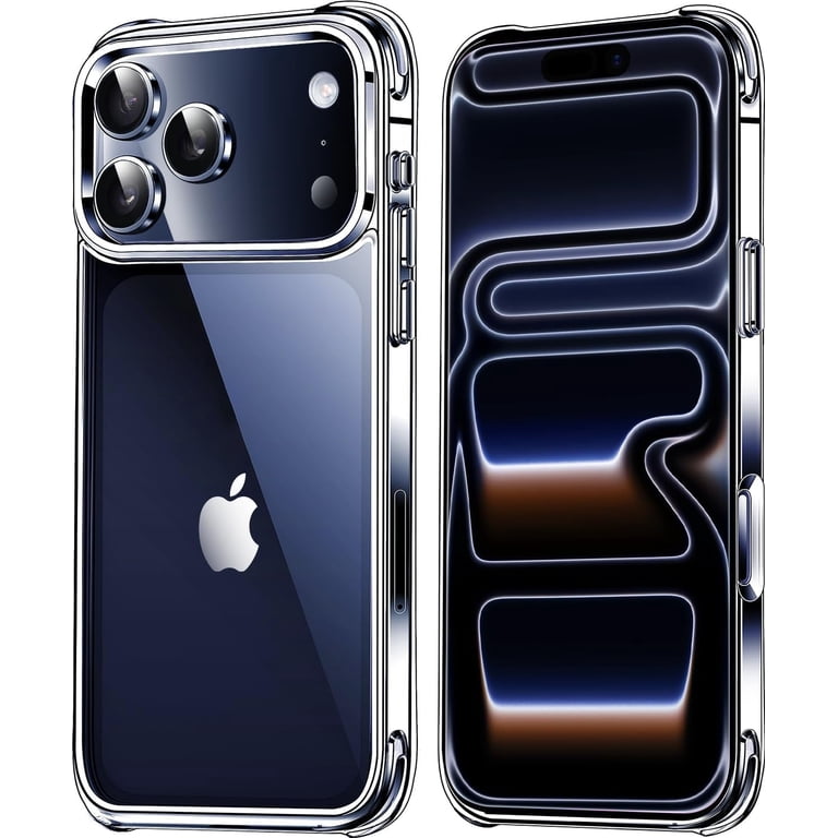 Clear Case for iPhone 17 Pro Max (6.9"), Slim Anti-Yellowing Protective Cover with Military-Grade Drop Protection, Shock-Absorbing Airbags, ... Clear Case for iPhone 17 Pro Max (6.9"), Slim Anti-Yellowing Protective Cover with Military-Grade Drop Protection, Shock-Absorbing Airbags, ...