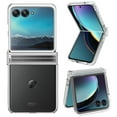Clear Case with Hinge Protection for Motorola Razr 50 Ultra Razr+ 2024 Razr Plus Hard Cover