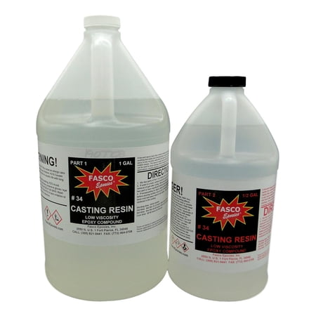 Clear Casting Epoxy - 1.5 Gallon Kit