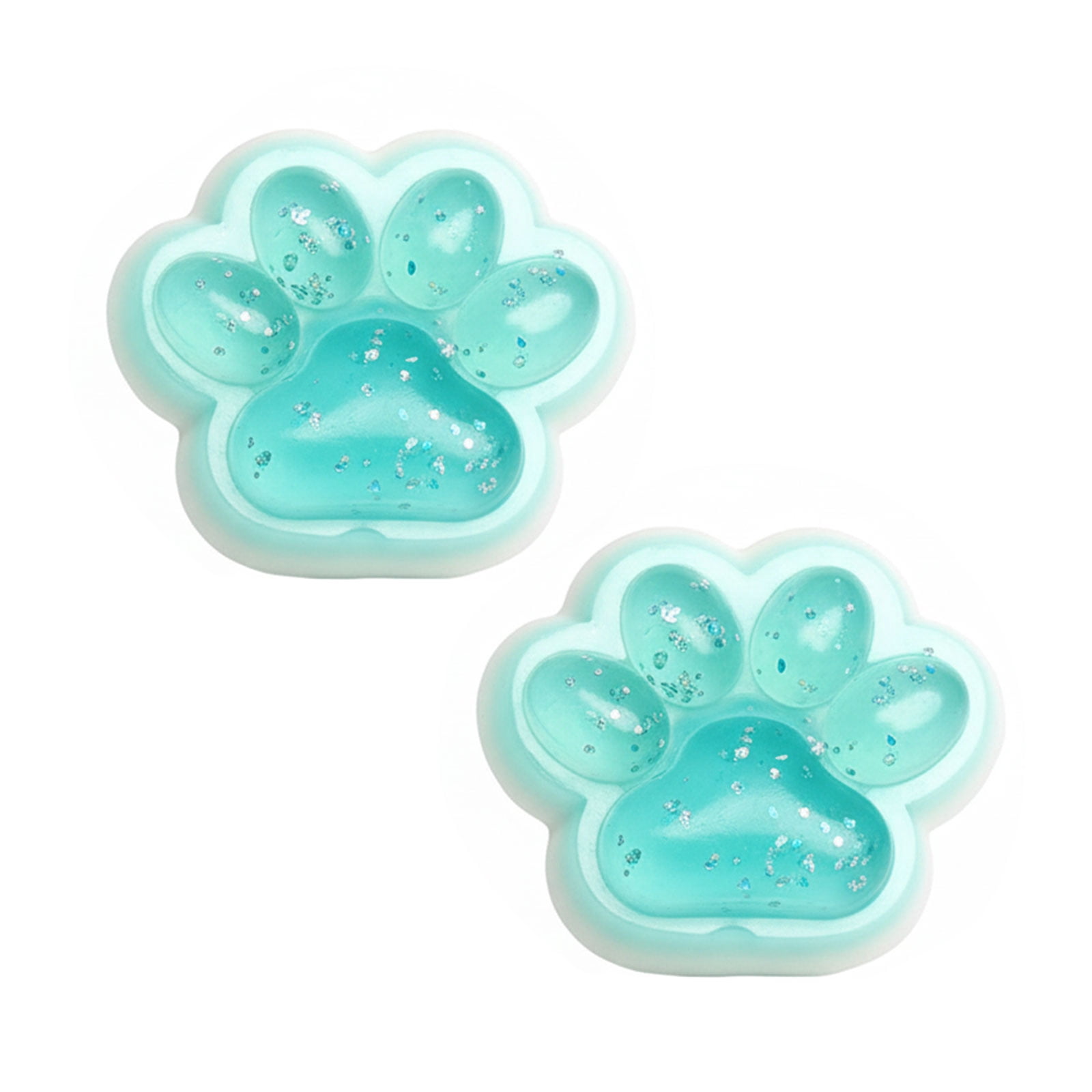 Clear Cat Paw Fidget Toys Soft Squeeze, Anxiety Stress Relief, Soft ...