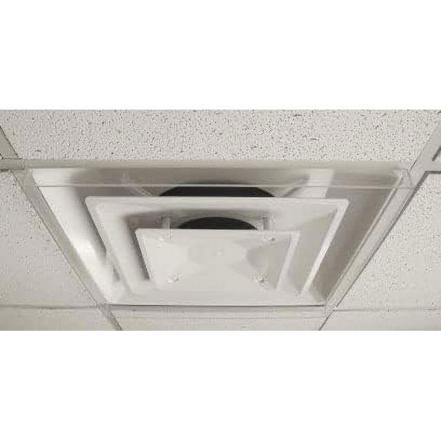 Clear Ceiling DUST Deflector For 2'X2' Ceiling AIR DIFFUSERS (4