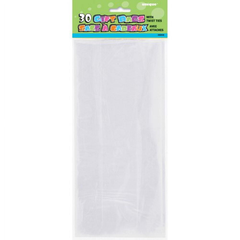 Clear Cellophane Party Favor Bags