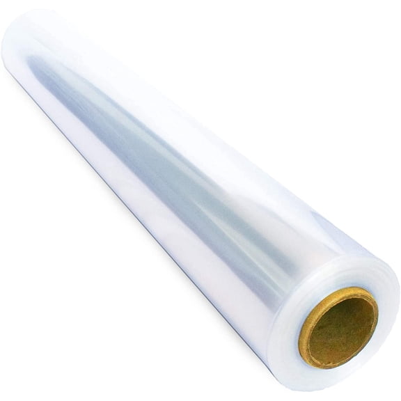 Clear Cellophane Wrap Roll (16 in x 220 ft) - Cellophane Roll for Gift Basket Wrap by Fiesta Wraps