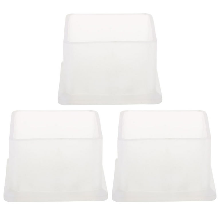 Clear Chair Leg Caps Furniture Slider Floor Protector 4pcs 1