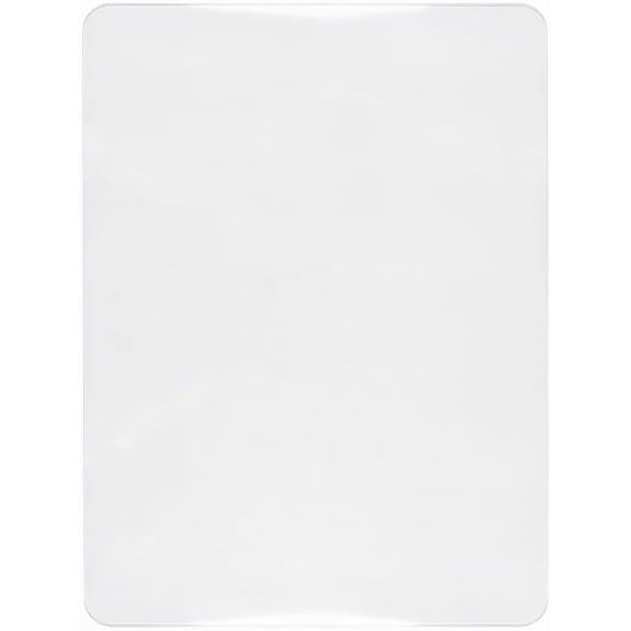 Clear Chair Mat for Hard Floor, 36 x 48 Inches, PVC Floor Mat Under Rolling Chairs for Easy Glide and Wood/Tile Protection, Rectangle$$Office