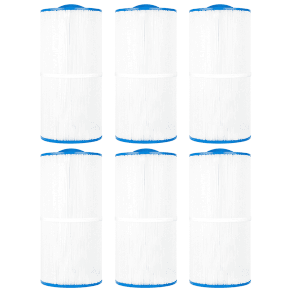 Clear Choice Pool Spa Filter 7.00 Dia x 14.75 in Cartridge Replacement for Caldera 1019301 Baleen AK-60032, [6-Pack]