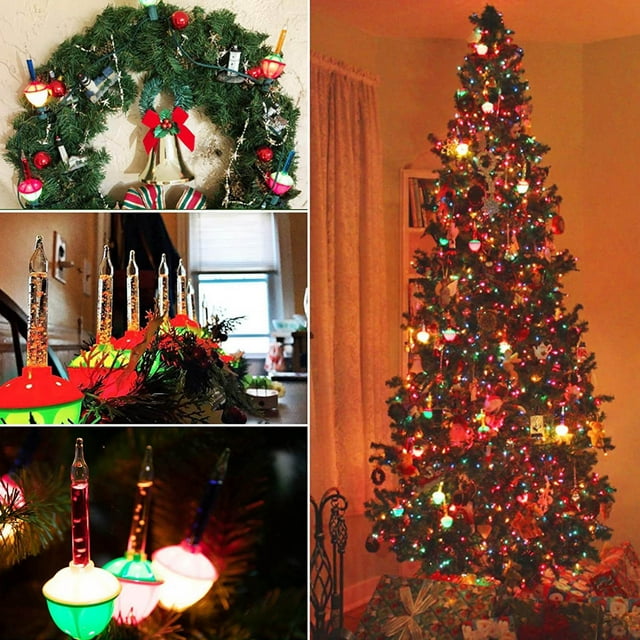 Clear Christmas Lights, 7.2ft Count Incandescent Indoor Outdoor String