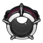 Clear Chrome Air Cleaner Red Air Filter Fit For Harley Sportster XL 2004-2018