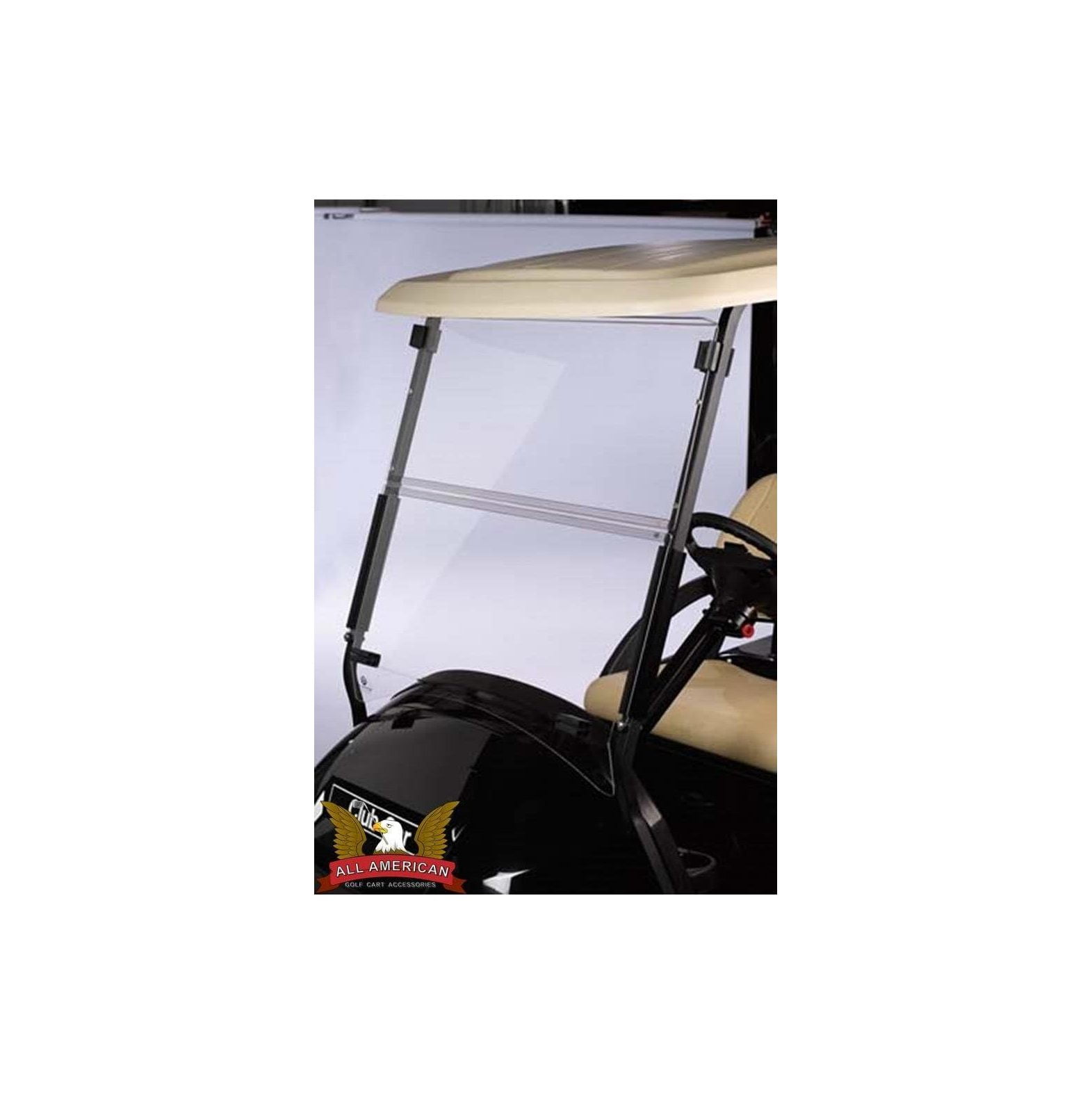 Clear Club Car Precedent Golf Cart Windshield