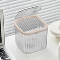 thumbnail image 1 of Clear Coffee Pod Holder with Lid, Mini Coffee Pods Storage for Counter, Small Plastic Food Storage Organizer Bins (5.5In), 1 of 6