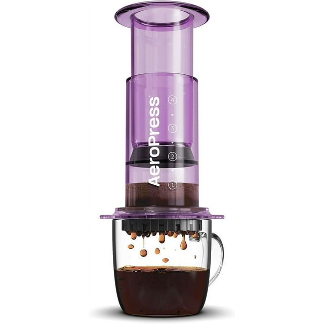 Clear Coffee Press 3 in 1 brew method combines French Press, Pourover