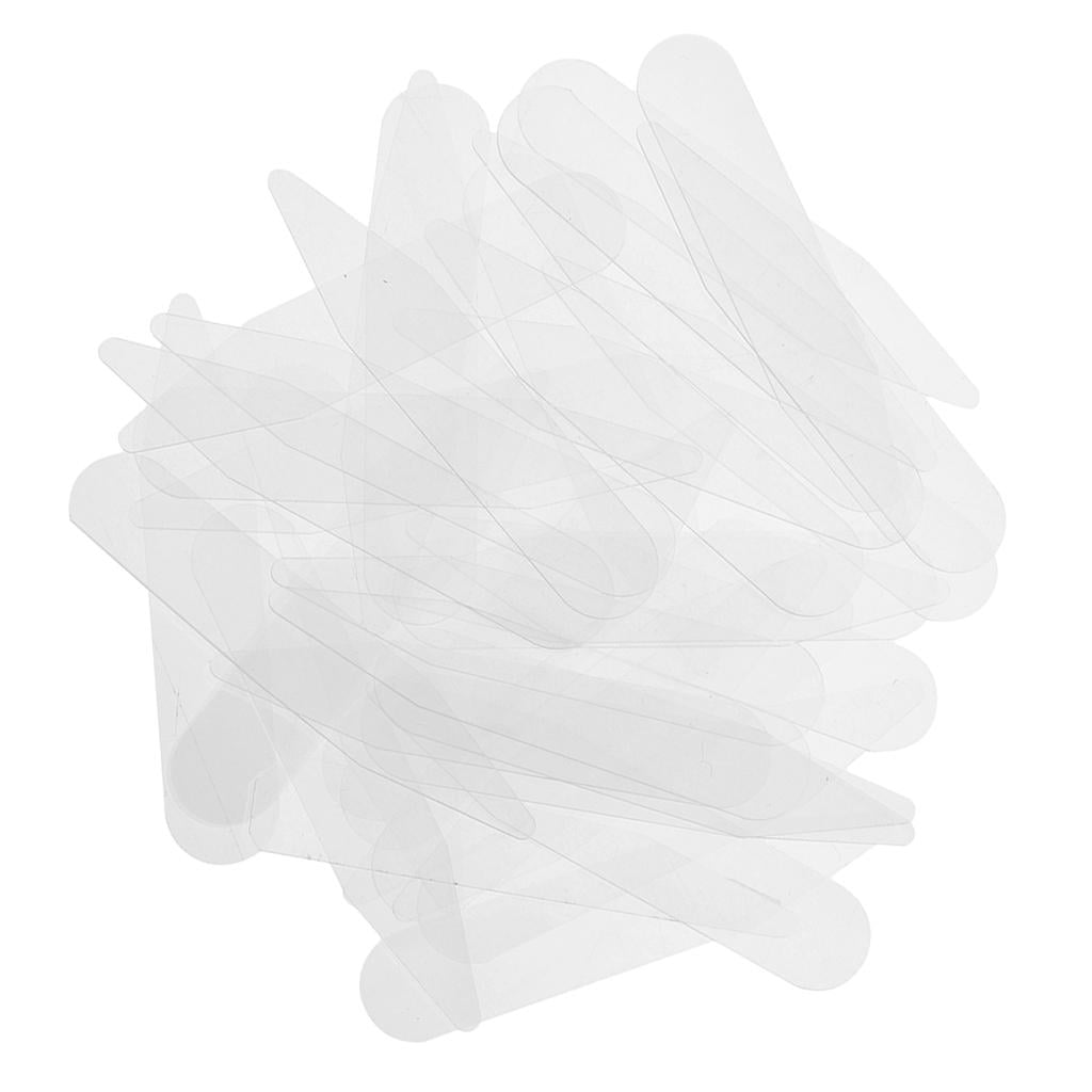 Clear Collar Stays, Pack of 200, Collar Stiffeners Bones Shirt