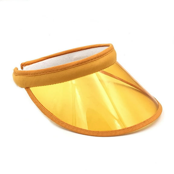 Clear Colored Plastic SunVisor Uv Visors SunVisor SunHat Women Visors Hat Clear Visors Hat Sunscreens Hat