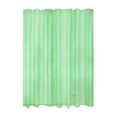 thumbnail image 1 of Clear Colorful PEVA Shower Curtain Liner Waterproof Lightweight Frosted with Weighted Magnets Rustproof Grommets 70x70 Inches for Bathroom Blue Green White PVC-Free Durable Quick-Dry, 1 of 5